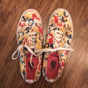 Women’s size 9.5 Disney Princess Vans